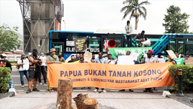 Solidaritas Merauke Kecam Kebijakan Menteri Nurson Jadikan Hutan di Papua Selatan sebagai PSN